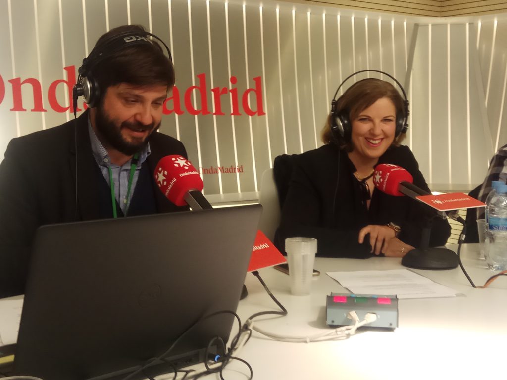 Cristina Álvarez Pagán en radio